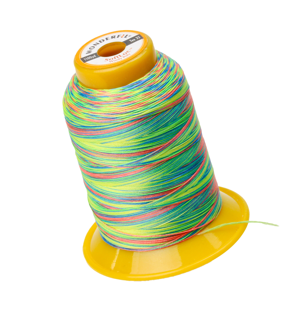 SY32　J.L LOMELLINA WONDER MOCK SoftLoc™ Wooly Polyester Thread - WonderFil